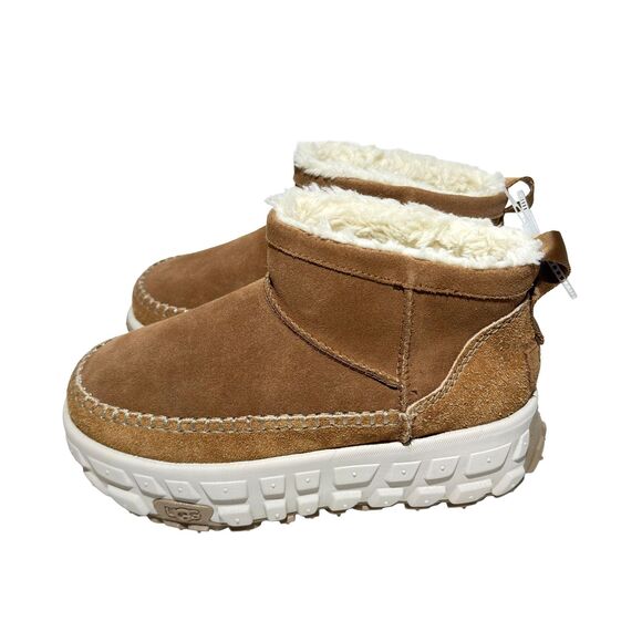 UGG Venture Daze Ultra Mini Chestnut Boots 1158200 Men’s 6 / Women’s 7 NEW - Picture 2 of 9